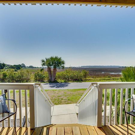 Harbor Island Condo With Deck - Steps To Beach! Oceanmarsh Subdivision Eksteriør billede