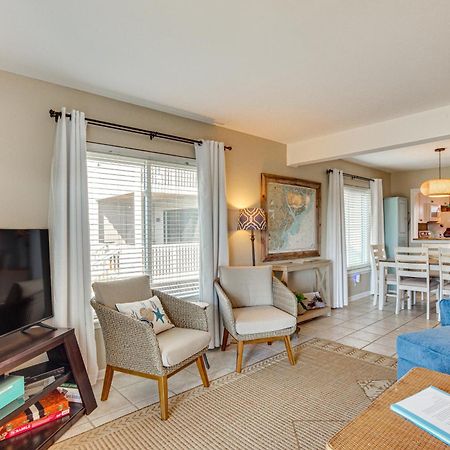 Harbor Island Condo With Deck - Steps To Beach! Oceanmarsh Subdivision Eksteriør billede