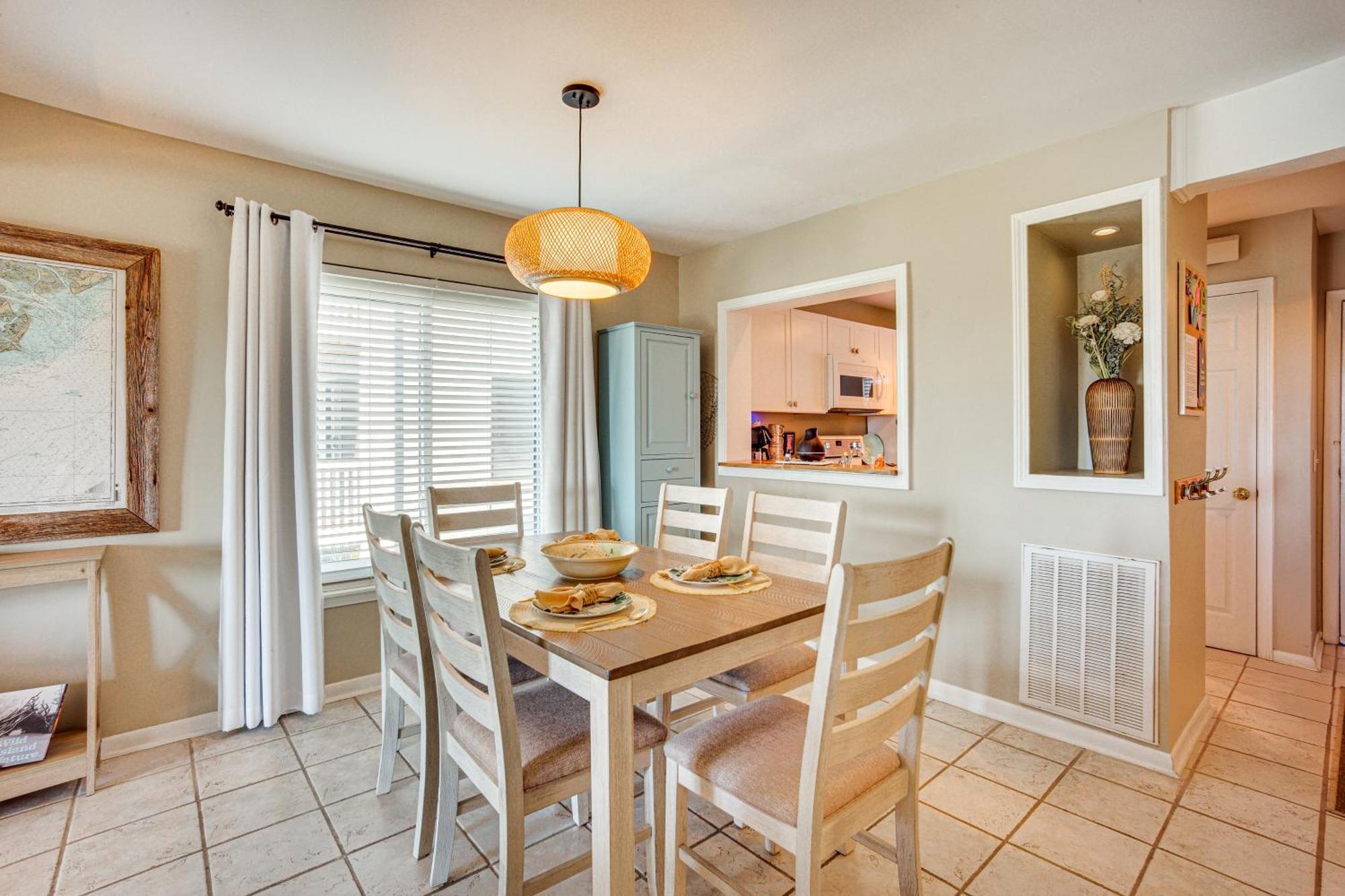 Harbor Island Condo With Deck - Steps To Beach! Oceanmarsh Subdivision Eksteriør billede