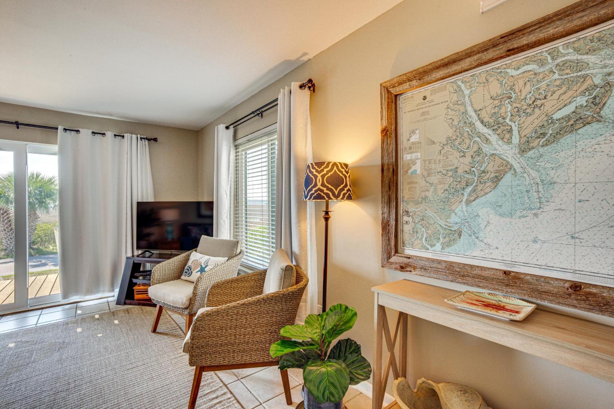 Harbor Island Condo With Deck - Steps To Beach! Oceanmarsh Subdivision Eksteriør billede