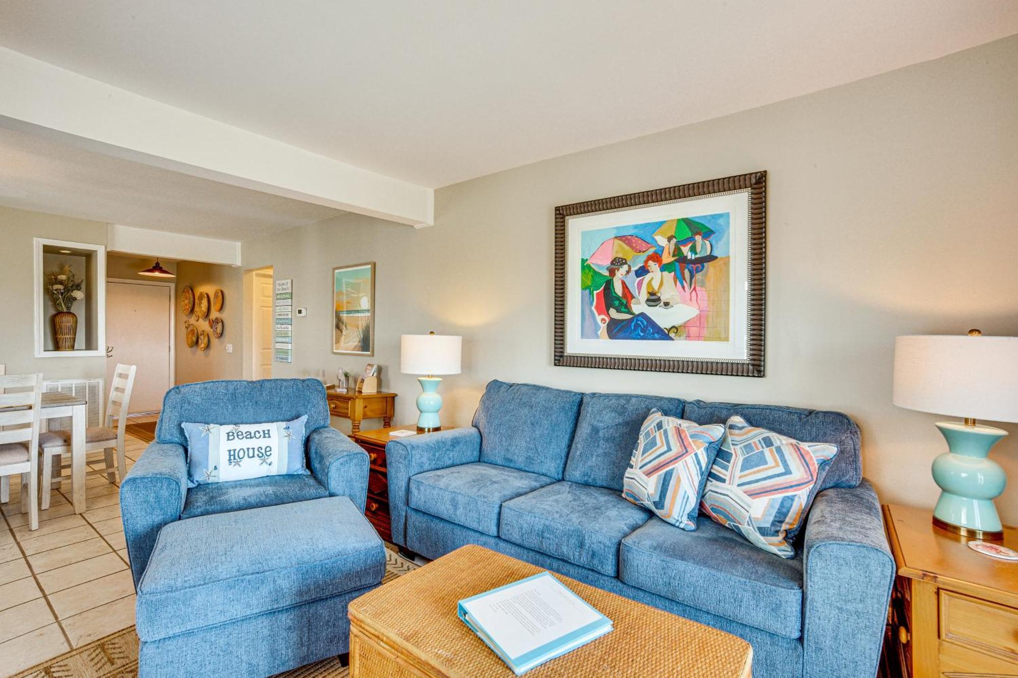 Harbor Island Condo With Deck - Steps To Beach! Oceanmarsh Subdivision Eksteriør billede