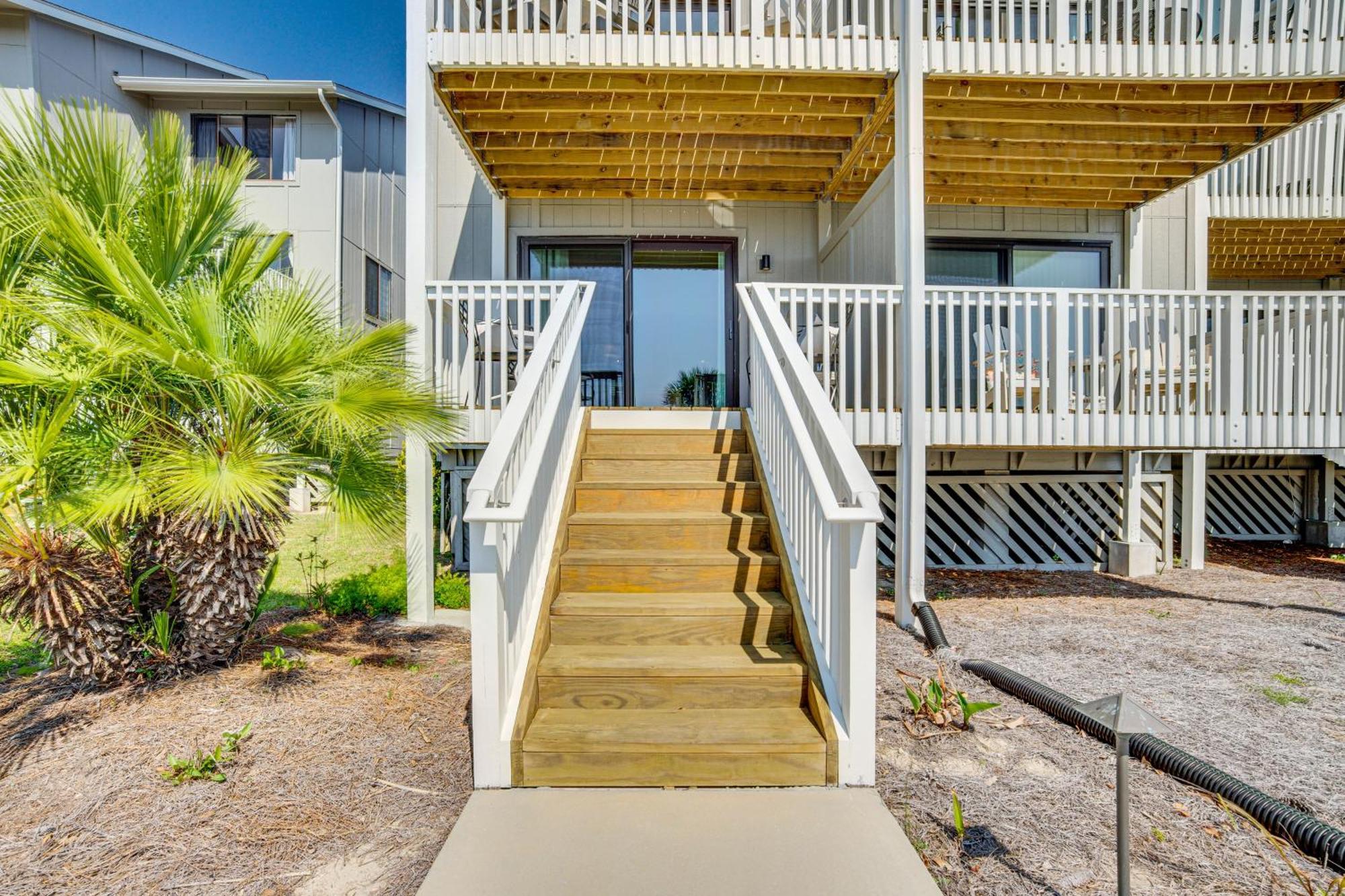 Harbor Island Condo With Deck - Steps To Beach! Oceanmarsh Subdivision Eksteriør billede